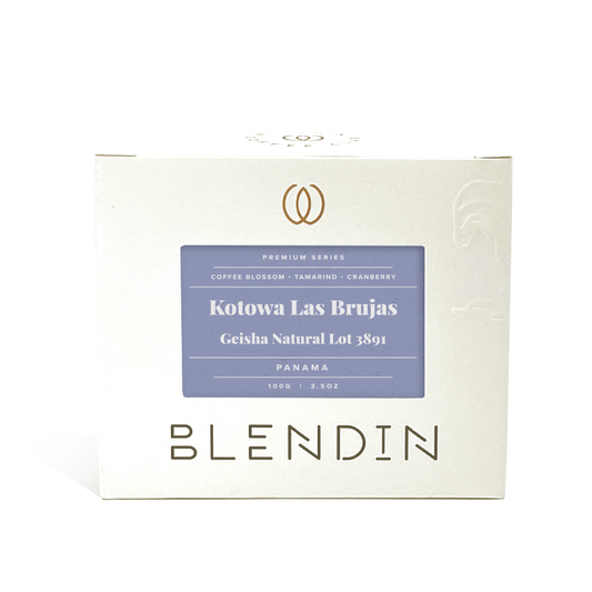 Kotowa Las Brujas Geisha Natural Lot 3891, Panama single-origin coffee – BlendIn Coffee Club